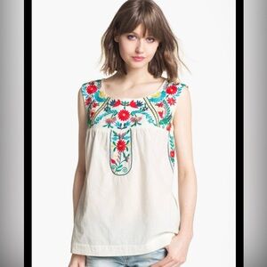 Willow & Clay Multicolor Embroidered Blouse